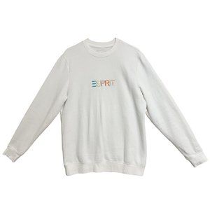 ESPRIT Sweat Shirt White Men's - Small